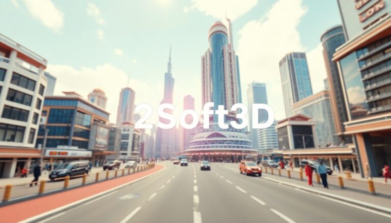 Augmented reality 3D service with 2Soft3D